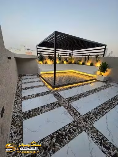 مظلات برجولات